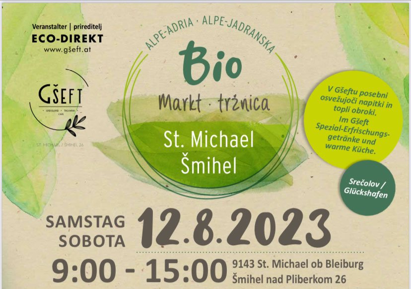 Image: ALPE-ADRIA Biomarkt - ALPE JADRANSKA Bio tržnica